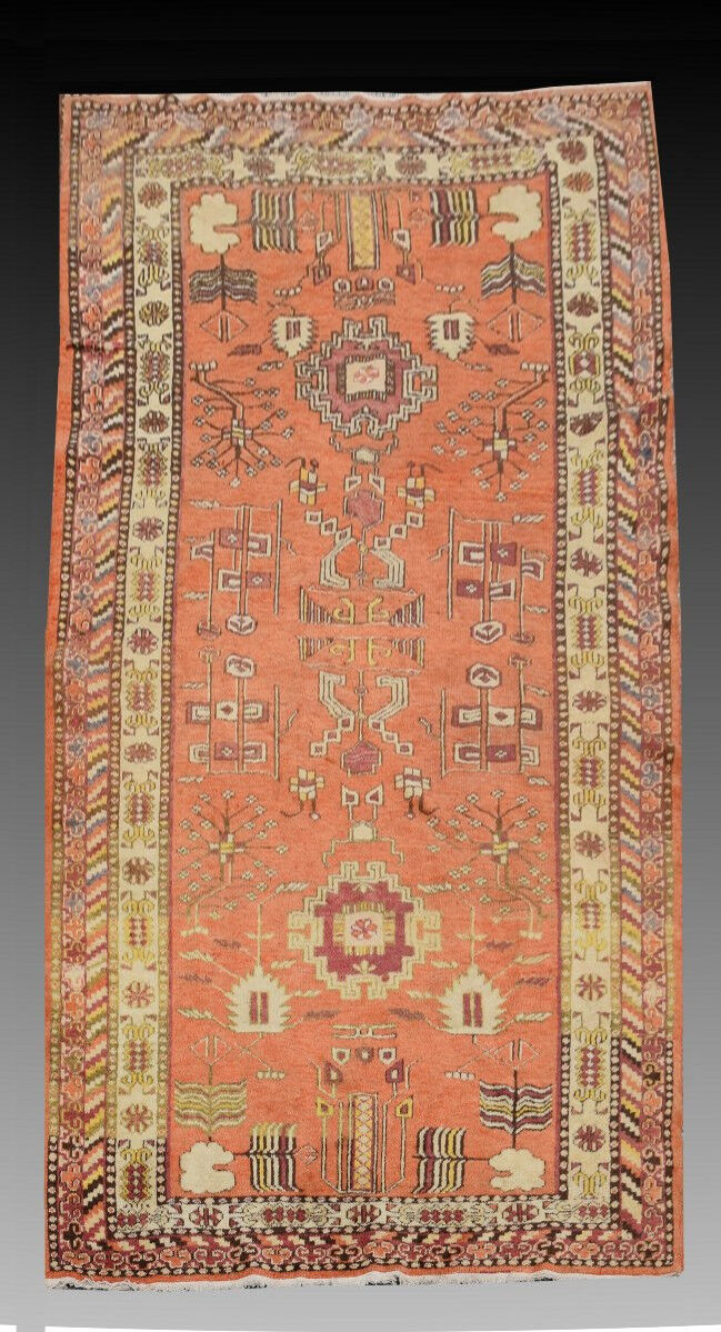 Khotan carpet Turkestan - Samarkand: 285x138 cm "Galerie Sardje"