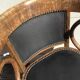 Baumann office armchair n°29 black around 1925