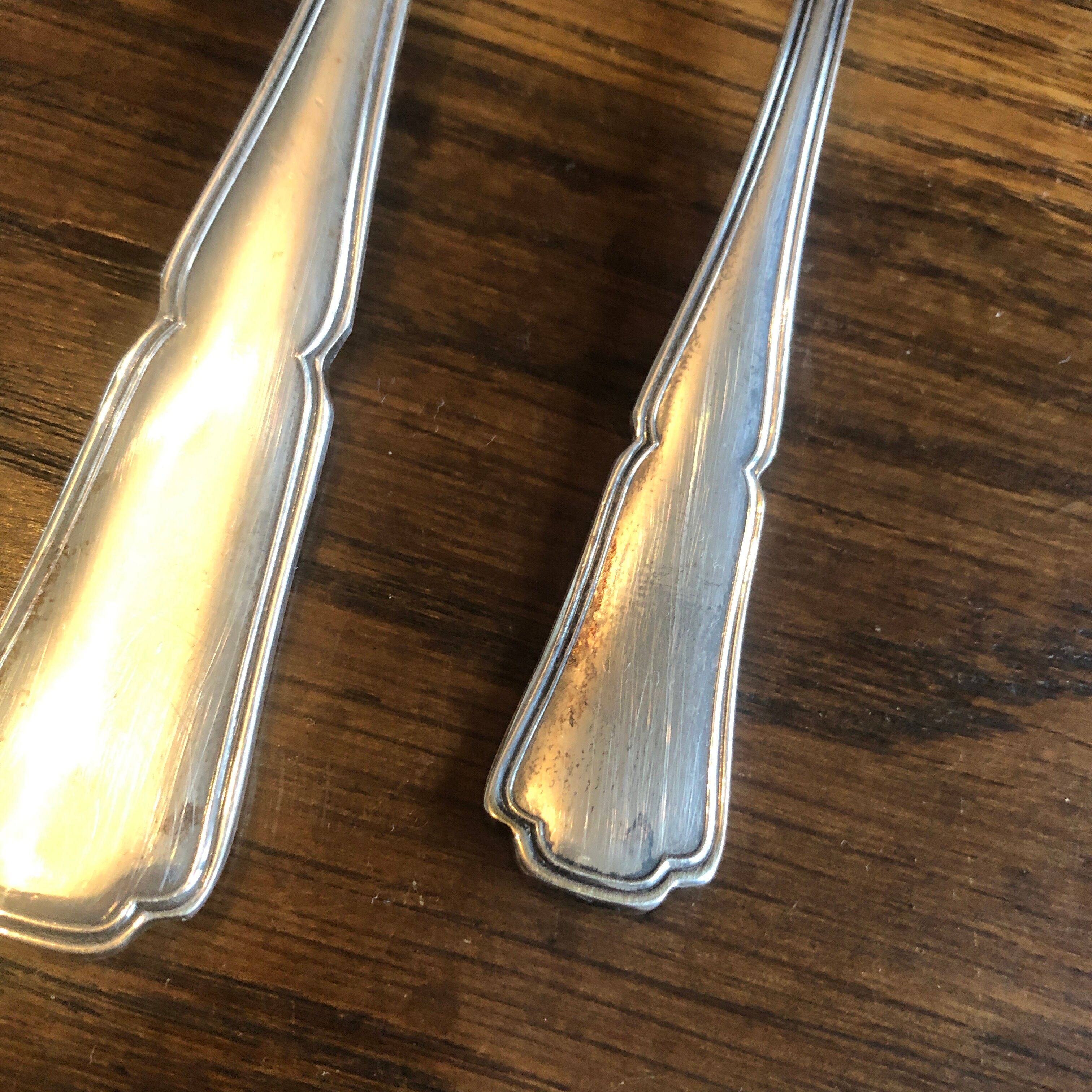 1 set 4 silver metal cover