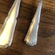 1 set 4 couverts métal argenté