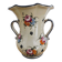 Antique vase in Italian ceramic with polychrome decoration.