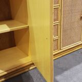 Rattan sideboard 1970