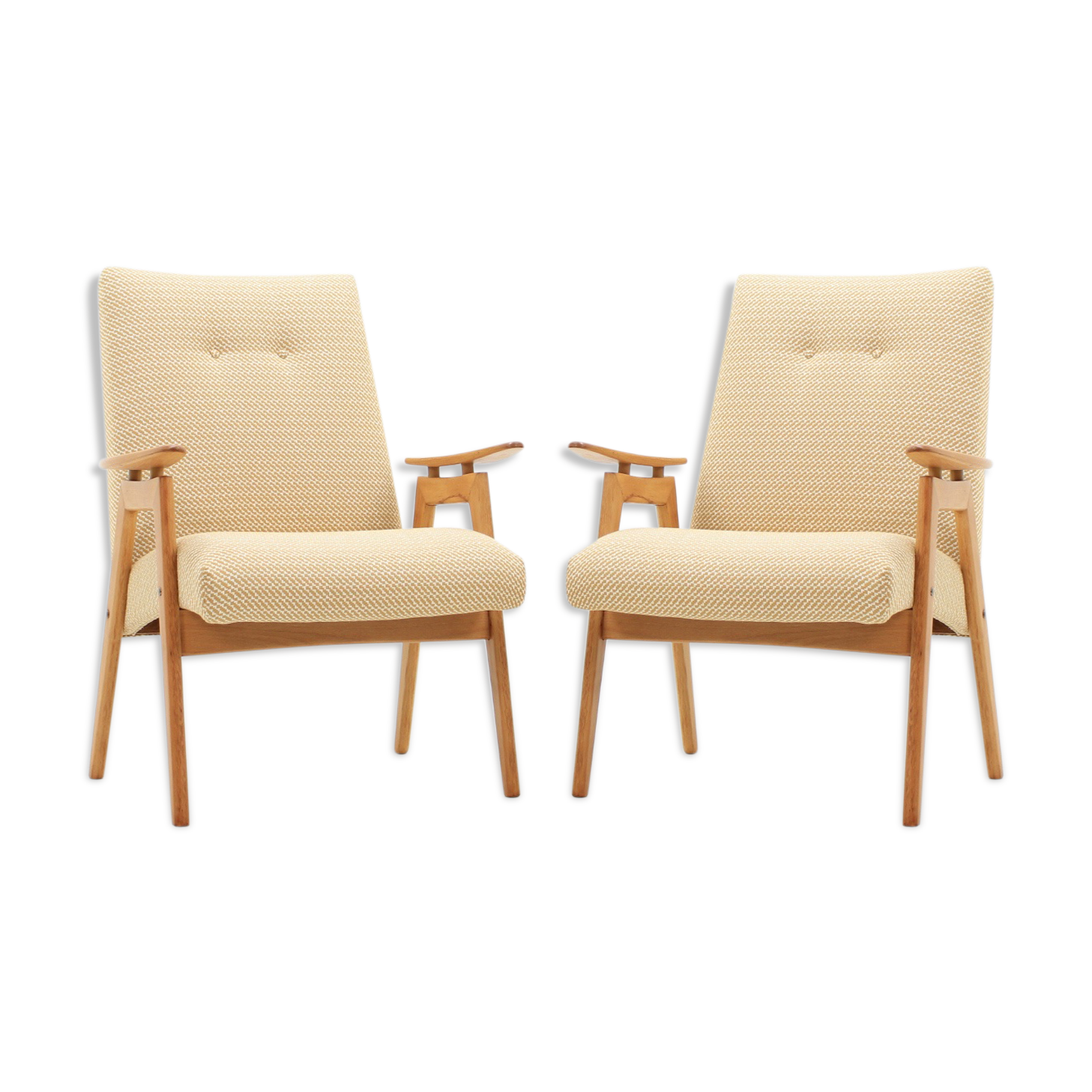 Set of two Lounge chair by Jaroslav Šmídek for Jitona 1960´s.