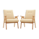 Set of two Lounge chair by Jaroslav Šmídek for Jitona 1960´s.