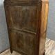 Louis XV style secretary in precious wood marquetry with floral decorations