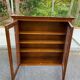 Louis Philippe style solid wood display cabinet from the 20th century