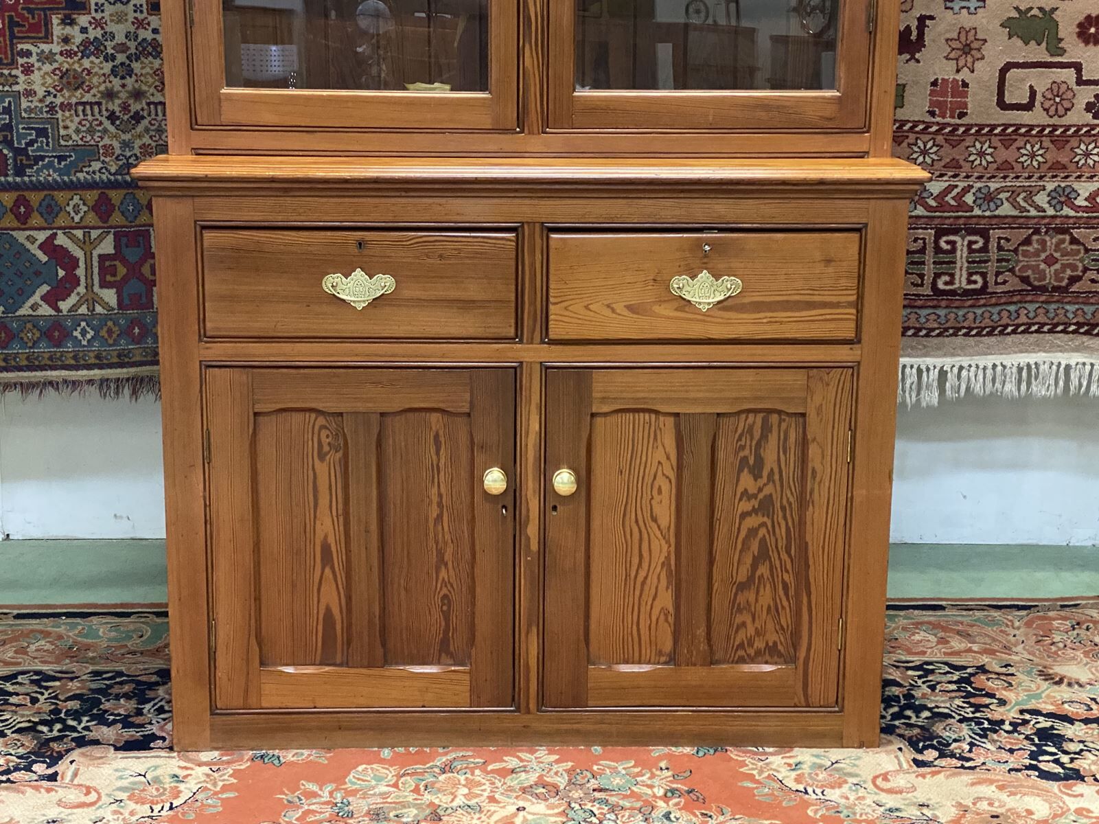 Buffet 2 English body early 20th in pitch pine