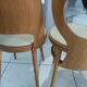 Suite of 6 chairs Baumann model Mondor and Seagull 1960