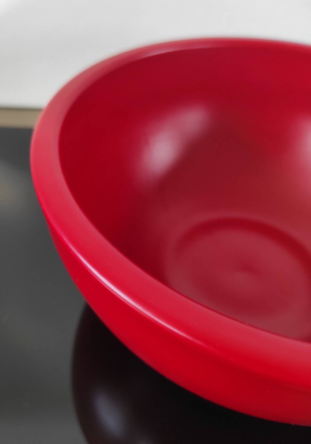 Vintage red ceramic bowl/cup - Made in Germany (1970s)