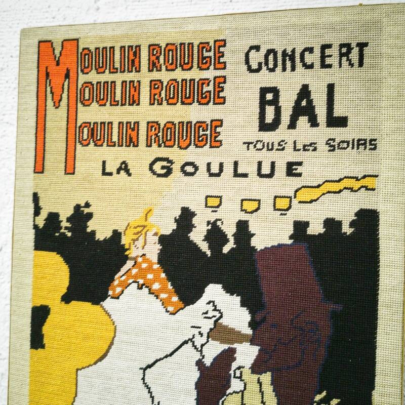 Canvas The Moulin Rouge - La Goulue