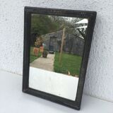Wooden mirror