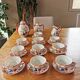 Great old Japanese tea set made of porcelain