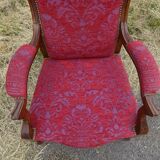 Restored Voltaire armchair
