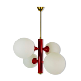 Red suspension by Kaiser, Germany, 60s