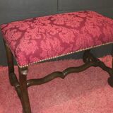 Brutalist wooden bench 1960