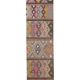 Vintage Turkish Oushak Handwoven Rug 72x384 cm