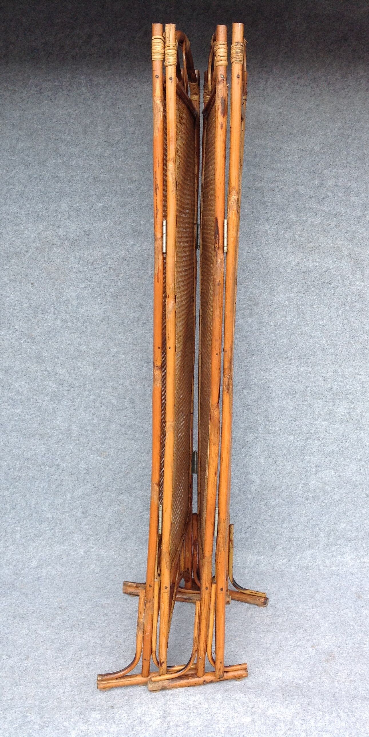 Screen bamboo rattan and caning