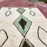 Authentic Beni Ouarain Rug 300x202 cm – Unbleached Wool