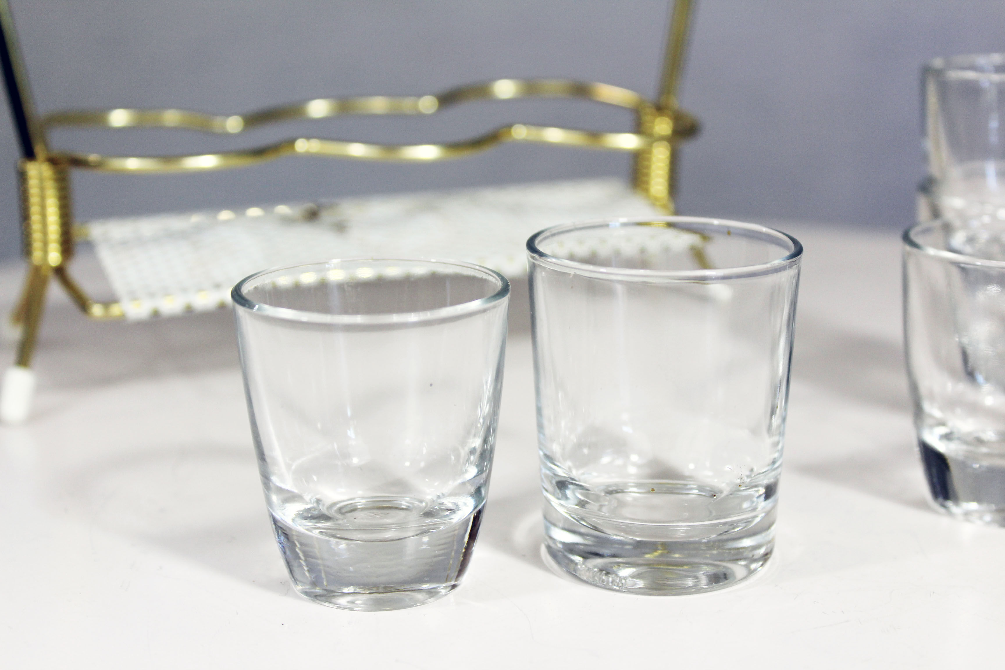 Porte verre vintage