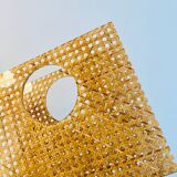 Plexi and cane magazine rack