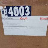 Knoll International Platner Crystal/Polished Nickel Dining Table