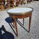 Louis XVI style bouillotte table in mahogany