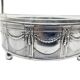 Antique Art Nouveau fruit basket, 1900s