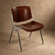 DSC 106 chairs by Castelli by G. Piretti circa 1970
