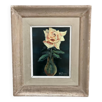 Old pink painting