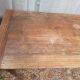 Table with a kneading trough in beech from the 19th century.