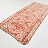 5x10 Geometric Tribal Red Persian Rug, 141x309Cm