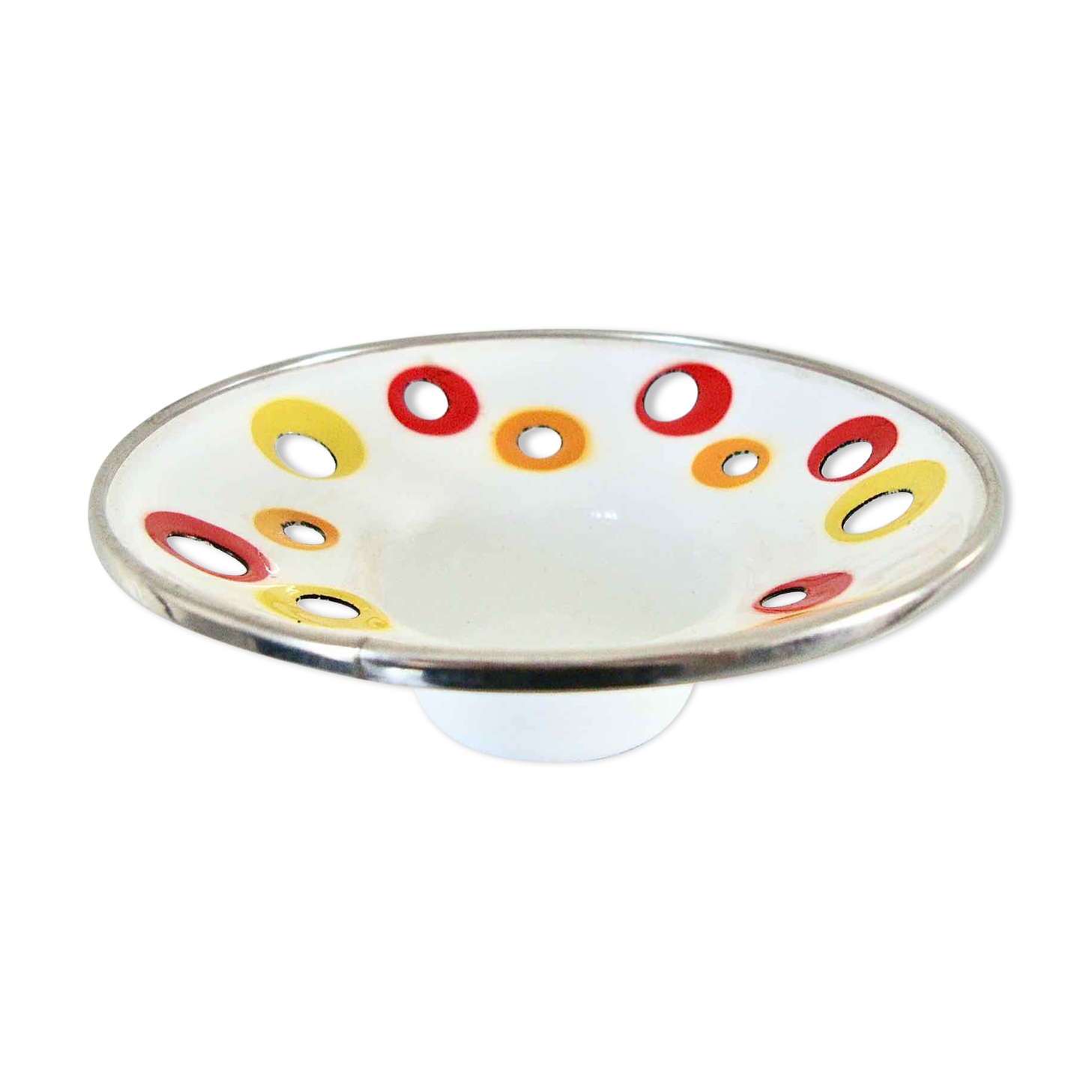 Enamelled trinket bowl