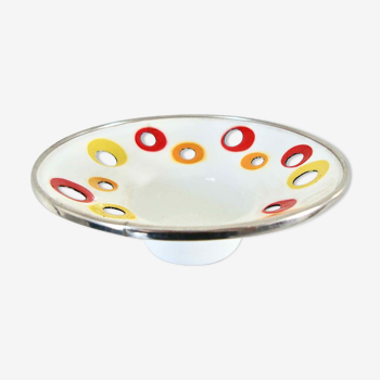 Enamelled trinket bowl