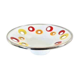 Enamelled trinket bowl