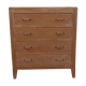 Vintage commode in bleached wood.