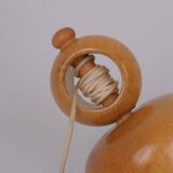Vintage wooden spinning top
