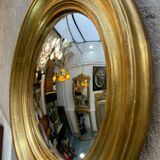 Witch mirror style Louis Philippe convex ice cream