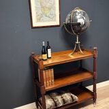 Antique mahogany tiered stand