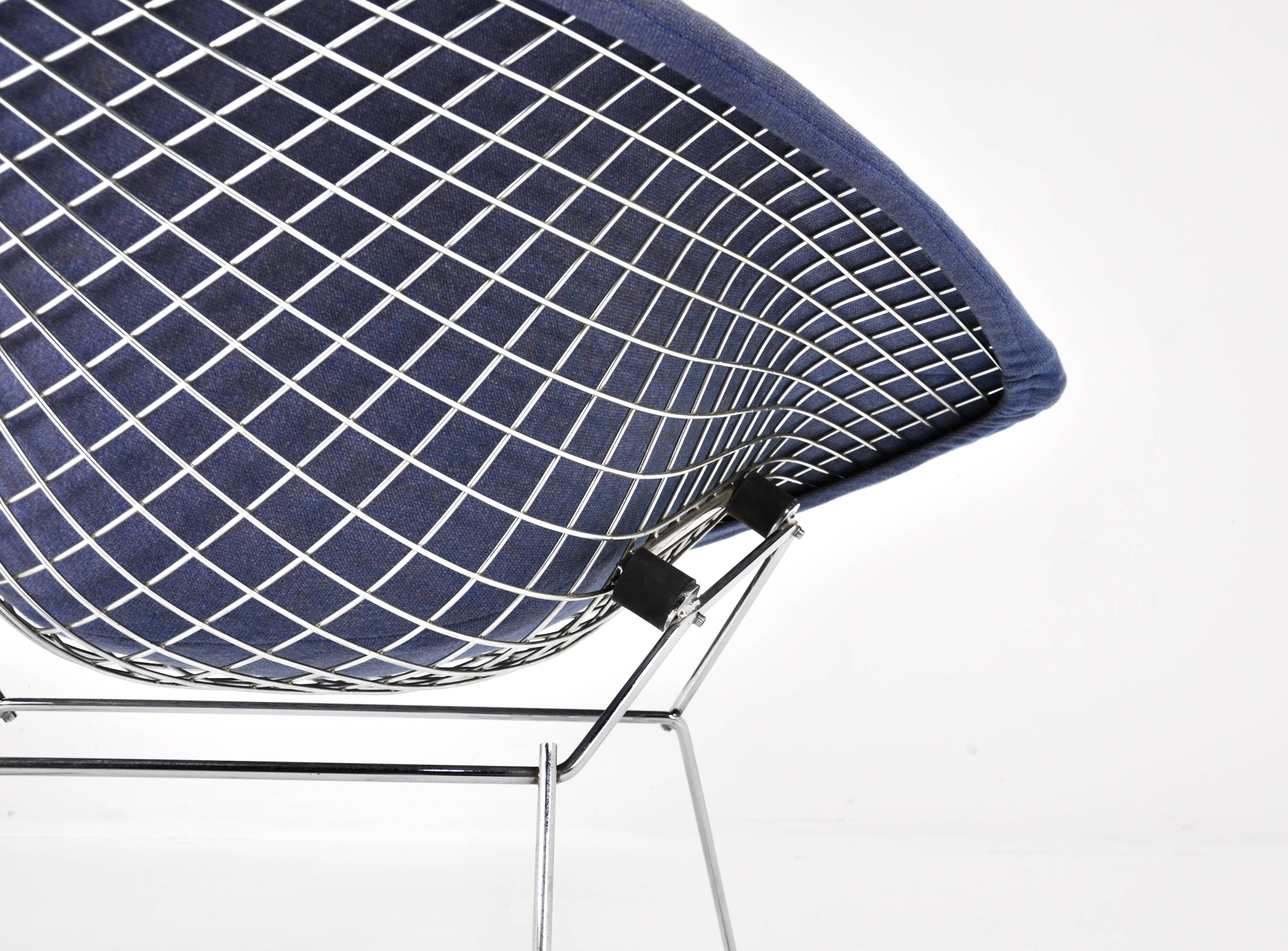 Large Diamond armchair by Harry Bertoia for Knoll, 1970s
