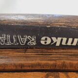 Set of 4 bamboo armchairs from the 80s