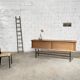 Vintage Scandinavian oak sideboard