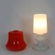 Vintage Glass Table Lamp from Lighting Glass, 1970s