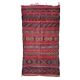 Moroccan Kilim Zemmour rug red - 150 x 285 cm