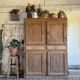 The rustic oak dresser