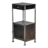 Iron Nightstand, circa 1920