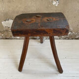 Brutalist tripod stool