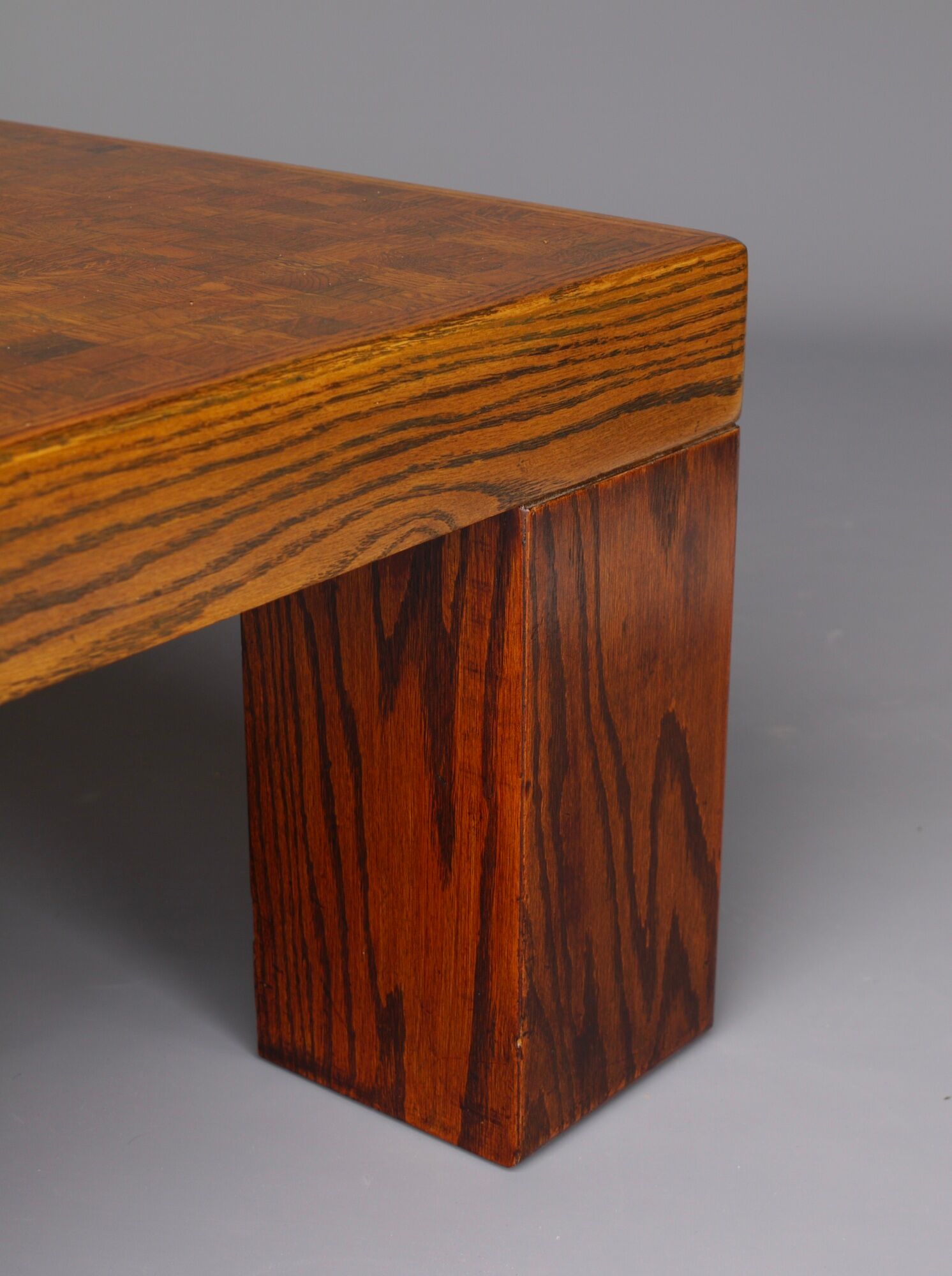 Brutalist Coffee Table by Rolf Middleboe & Gorm Lindum for Tranekaer, Denmark 1970s