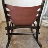 Brutalist rocking chair