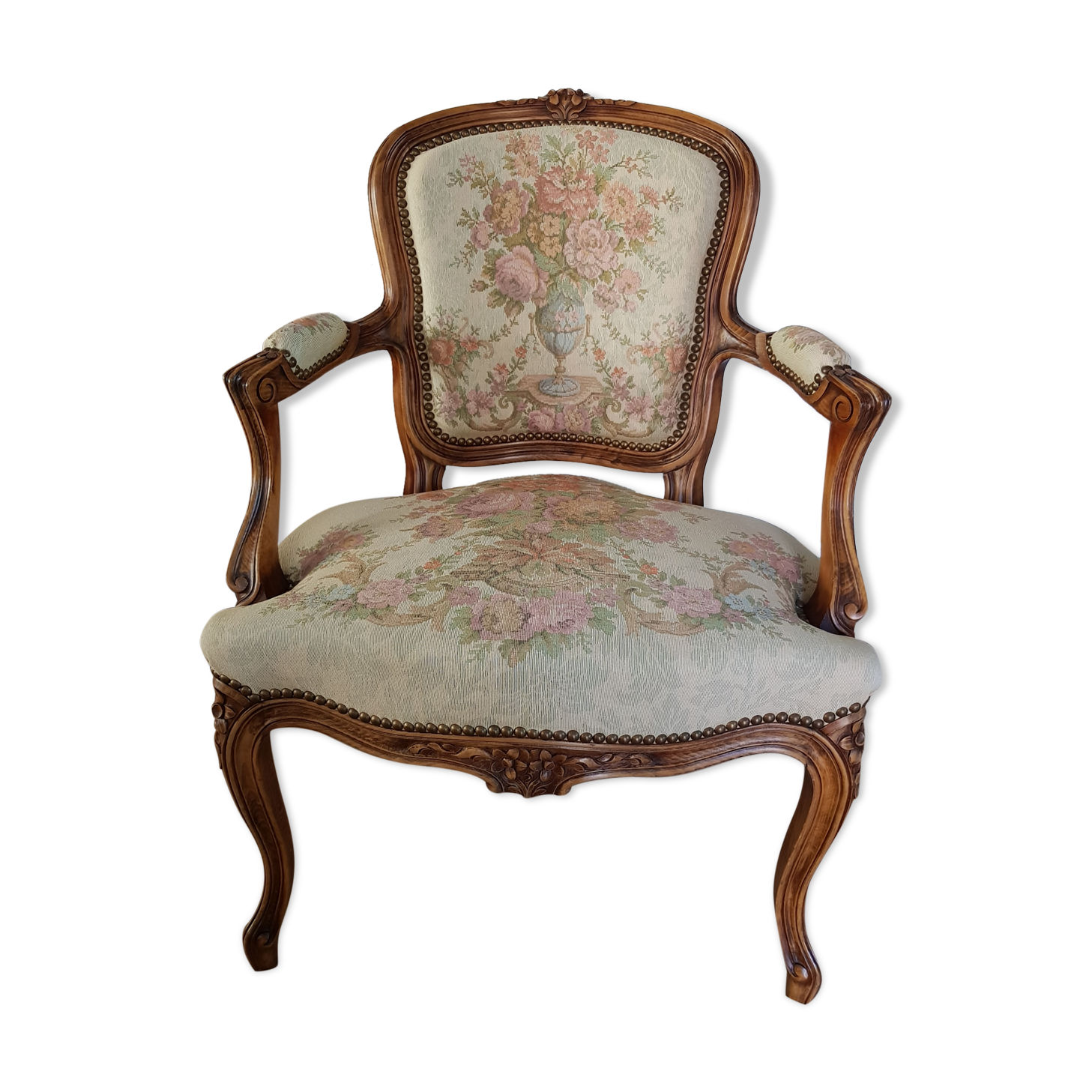 Fauteuil style Louis XV