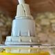 Vintage 3-light pendant light by Le Dauphin circa 1980s